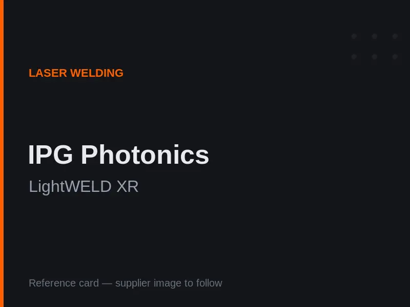 IPG Photonics LightWELD XR